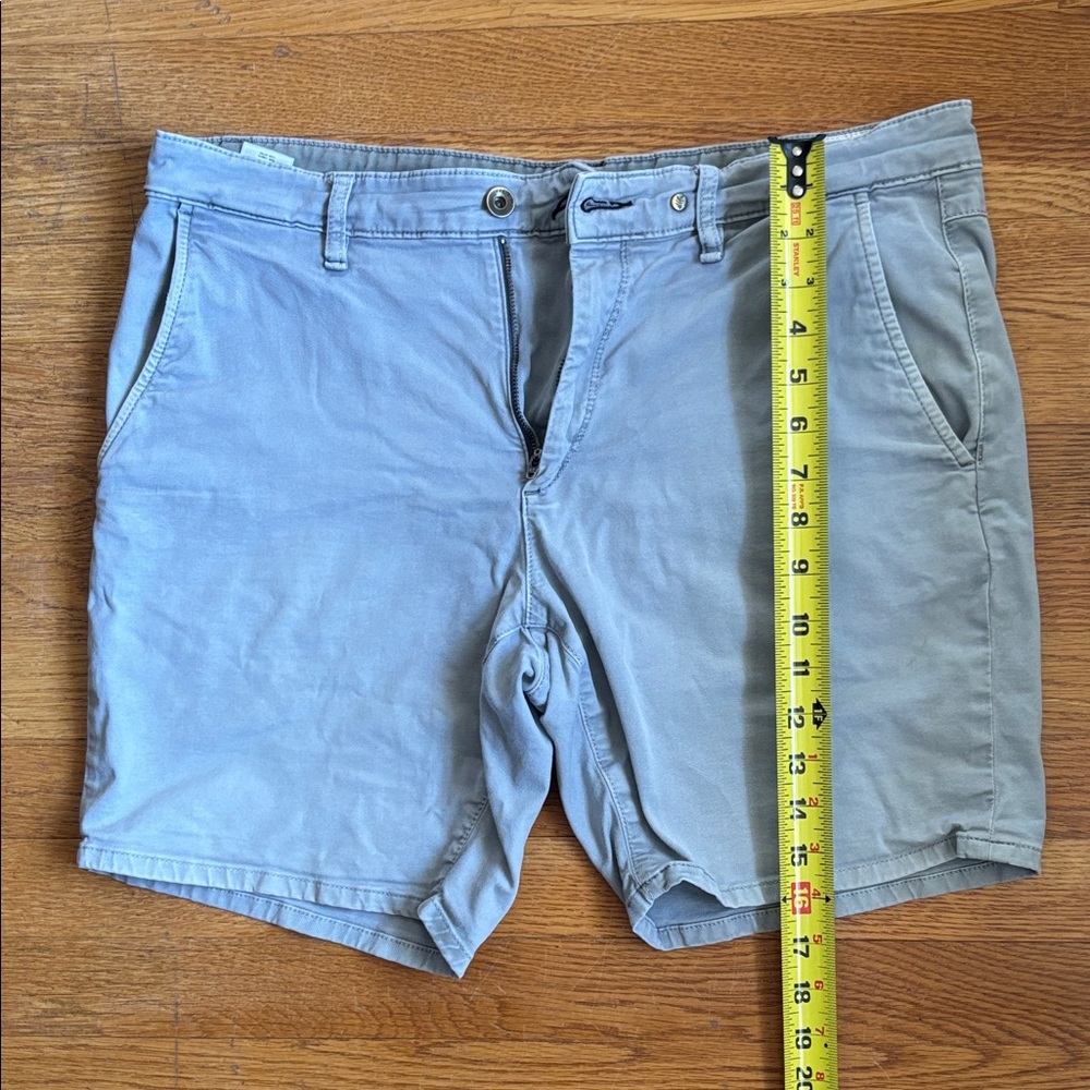 rag & bone Sky Blue Flat-Front Men’s Shorts